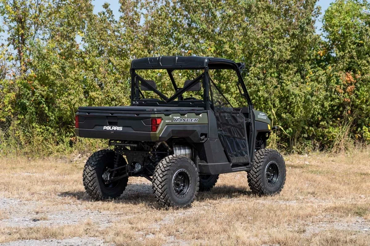 Fits Polaris Ranger Crew XP 1000 LED Light Under Bed Mount 20_ Black 93016